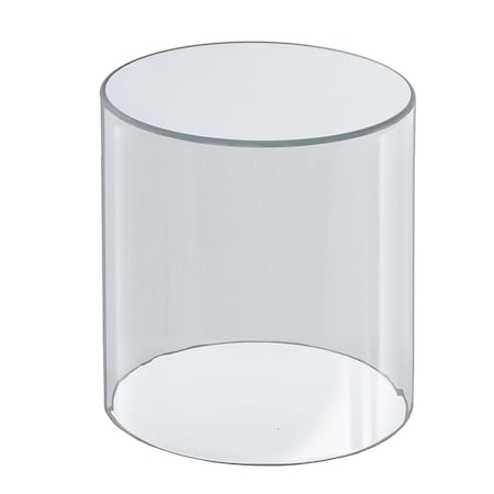 Azar Displays 8"W x 10"H Clear Acrylic Cylinder 556810